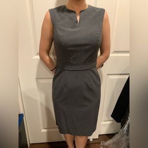 The Limited - Grey work dress